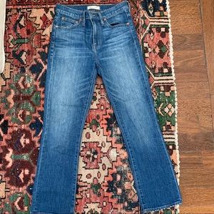 Cali Demi Boot Crop Jean - high rise